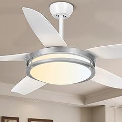 Ohniyou Modern 48'' Fandelier Ceiling Fan Light