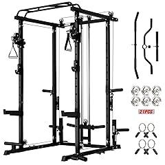 RitFit Power Rack with Cable Crossover System