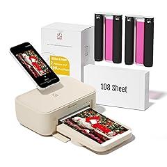 HPRT Desktop Photo Printer 4x6 with Supplies