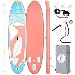 Tuxedo Sailor Paddle Board 10'6" Pink/Blue