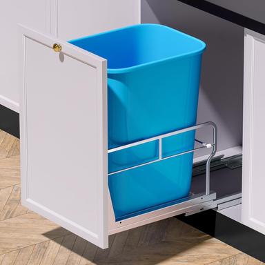 kitchen trash cabinet