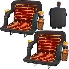 HOPERAN Heated Stadium Seats with Back Support