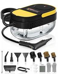 Gautye Steam Cleaner with Adjustable Handle