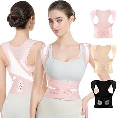Babaka Posture Corrector for Women, Pink, Small