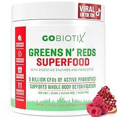 GOBIOTIX Super Greens and Reds Powder