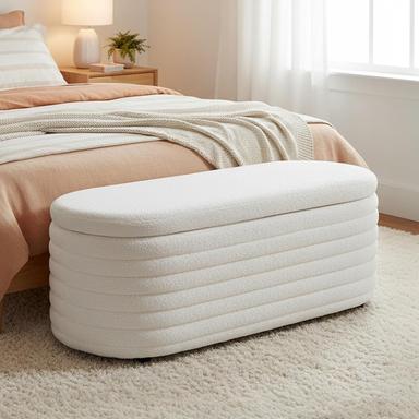 bed storage bench