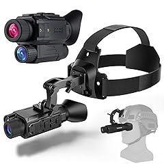 Head-Mounted Digital Infrared Night Vision Monocular