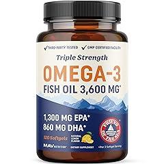 Triple Strength Omega 3 Fish Oil 3600 mg
