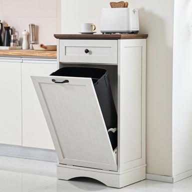 kitchen trash cabinet