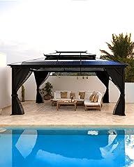 GarveeLife Hardtop Gazebo 12x16 ft