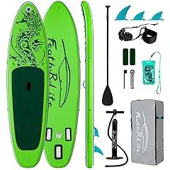 FEATH-R-LITE Inflatable Paddle Board Green Seahorse
