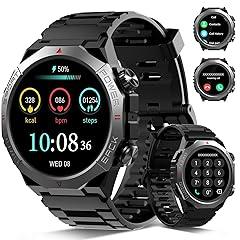 Qecnato Men's Military Smartwatch