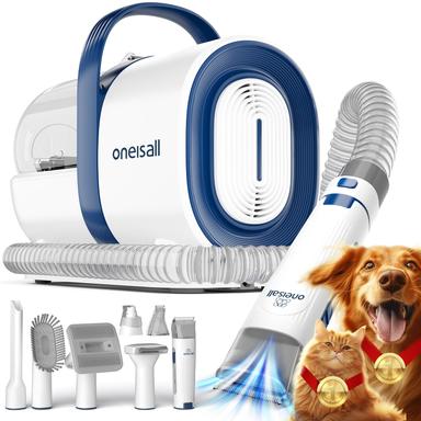 pet vacuum grooming kit