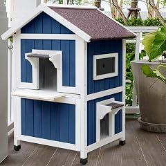 Rockever Outdoor Feral Cat Shelter