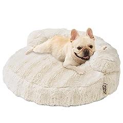 Eheyciga Fluffy Pet Sofa 30" Cream