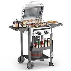 COWSAR 2-Burner Stainless Steel Gas Grill