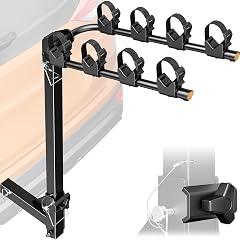 monTEK 4-Bike Foldable Hitch Rack