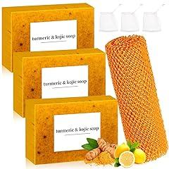 Zotreval Turmeric Soap and Exfoliating Sponge Set