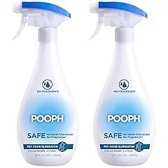 Pooph Pet Odor Eliminator Spray 32oz 2-Pack