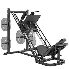 Dripex Adjustable Leg Press Hack Squat Machine