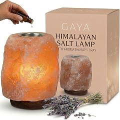 Himalayan Salt Lamp with Aromatherapy Tray