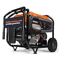 Generac GP8000E 8,000-Watt Portable Generator