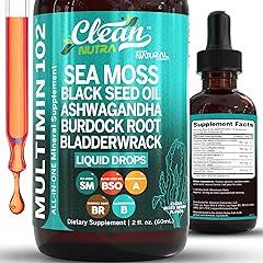 Clean Nutraceuticals Sea Moss Liquid Supplement
