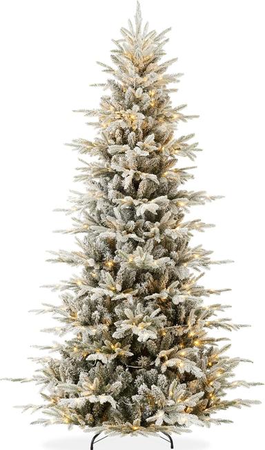 9 ft flocked christmas tree