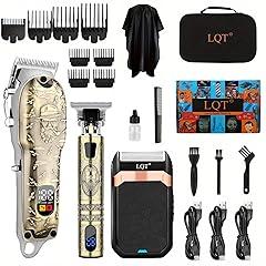 LQT Cordless Hair Clippers and Trimmer Set