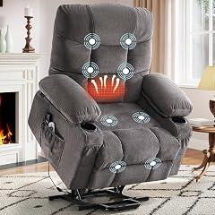 KWKSV Power Lift Recliner Chair with Massage