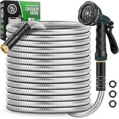 Amayrose 75 FT Garden Hose with Nozzle
