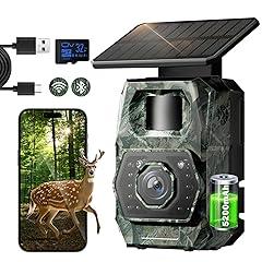 MAXDONE Solar Trail Camera with Night Vision