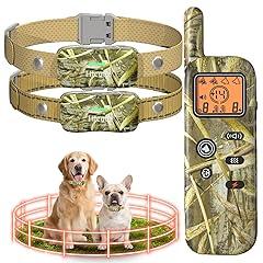 Htcuto Dual Dog Wireless Fence System