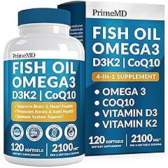 PrimeMD Omega 3 Fish Oil 2100mg Supplement