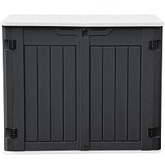 DWVO Outdoor Weather-Resistant Storage Shed