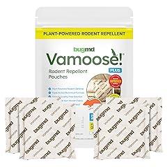 BugMD Vamoose Plus Peppermint Oil Repellent Pouches
