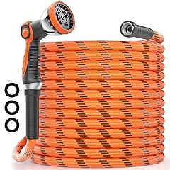 REFDAQ Garden Hose 100 ft with Sprayer