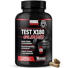 Force Factor Test X180 Unleashed Testosterone Booster for Men