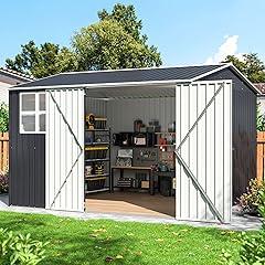 Dausola Outdoor Metal Storage Shed