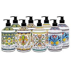 Perugia Italian Deruta Hand Soap Set