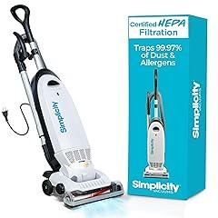 Simplicity Allergy Bagged Upright Vacuum S20EZM