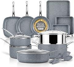 Granitestone 20 Pc Nonstick Cookware Set