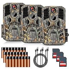 WOSODA Trail Camera 3 Pack 30MP HD