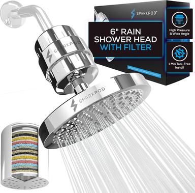 shower head water filter