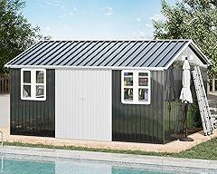 VanAcc Nordic Outdoor Storage Shed