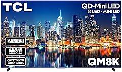 TCL 98-Inch QM8K Series QD-Mini LED TV