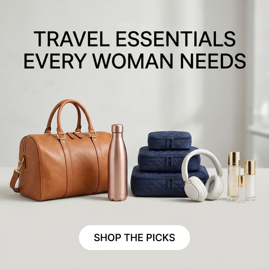 Travel Essentials Every Woman Needs for Any Trip!